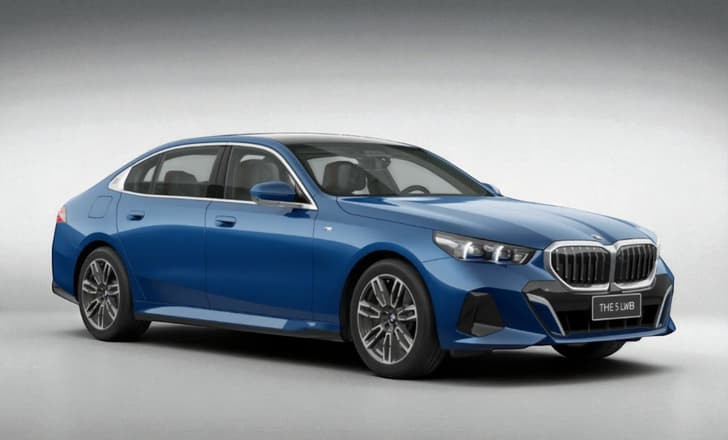 Bmw 5 Series Lwb Color Phytonic Blue